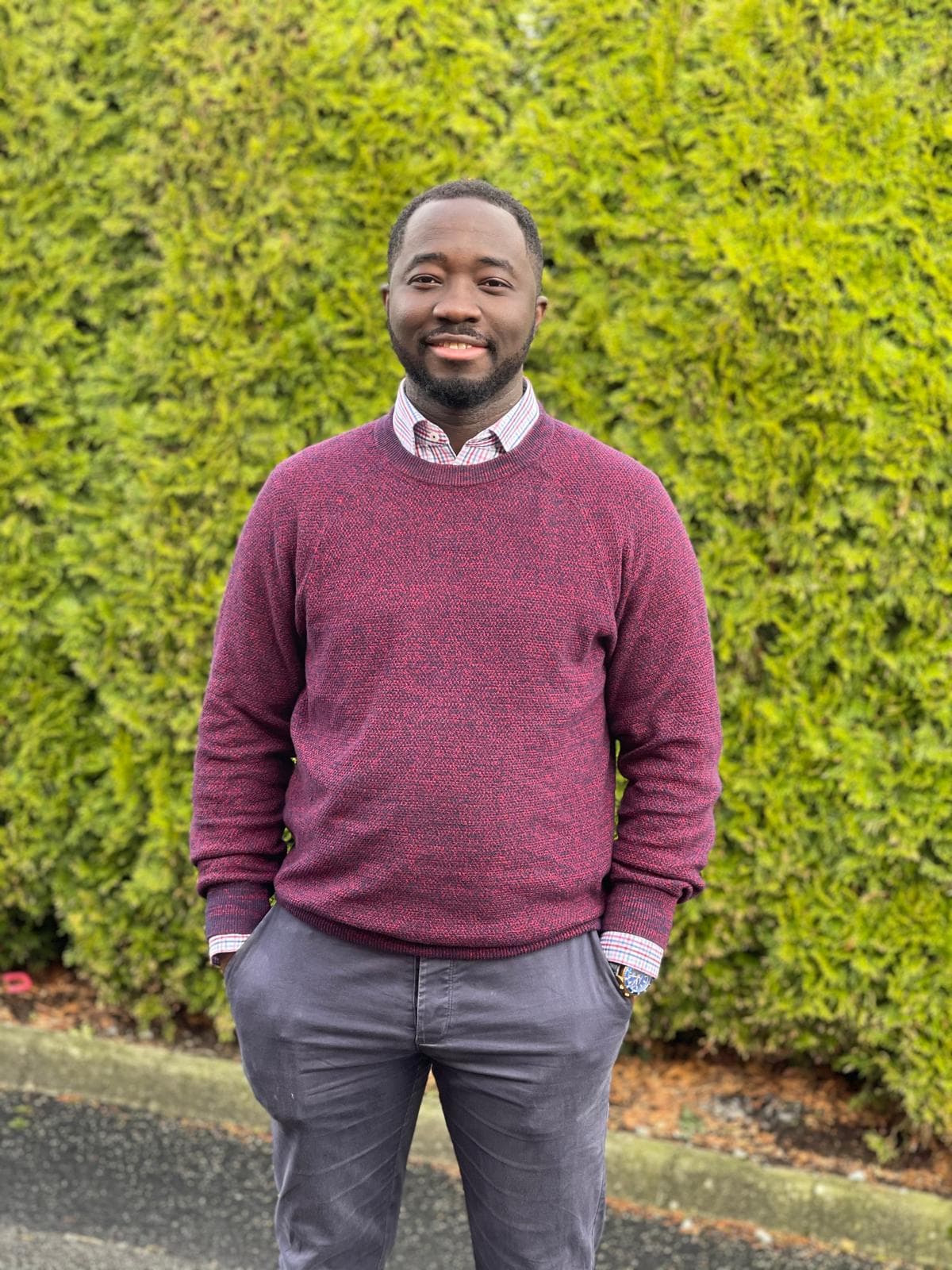 Akin Adejuwon, who runs the workshop